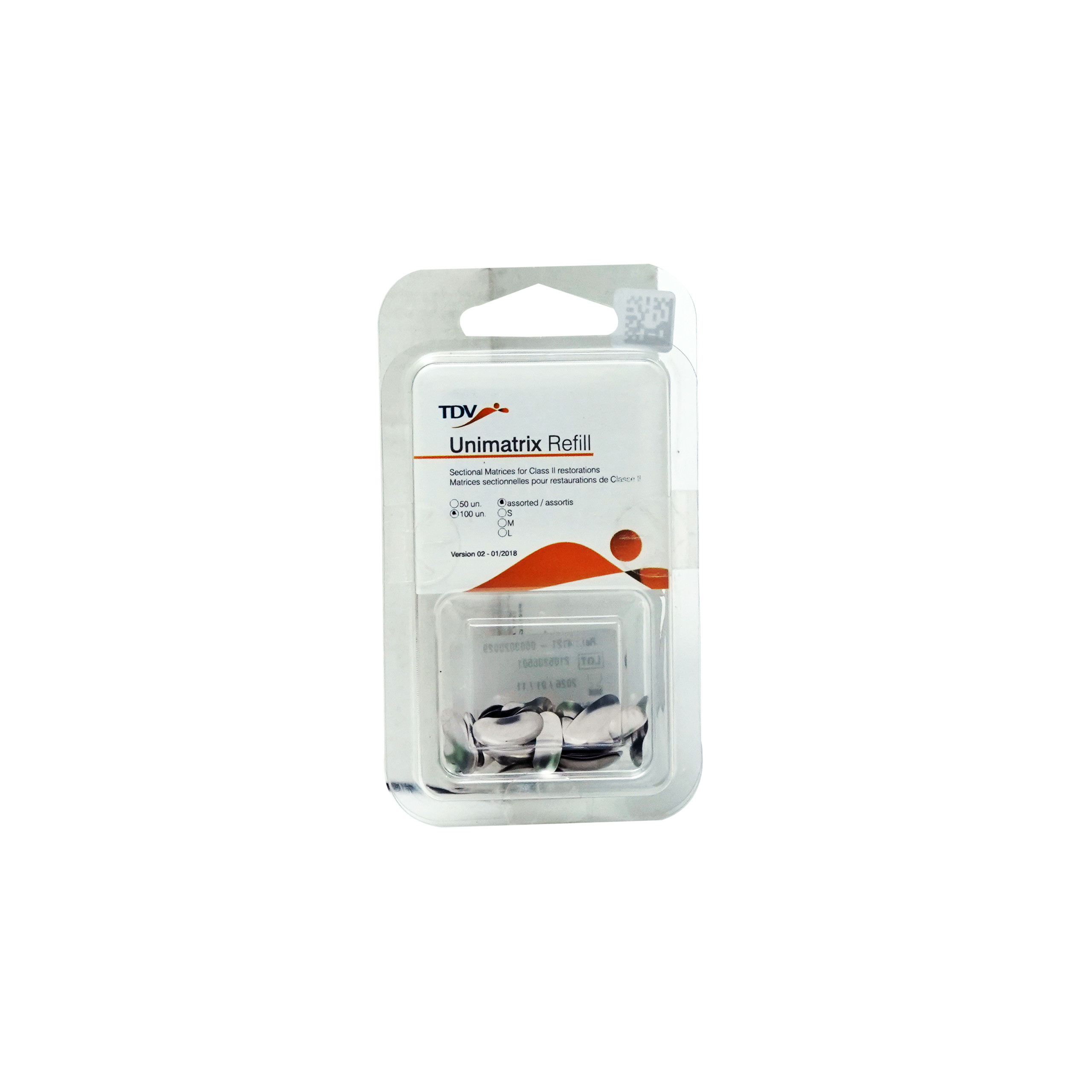 TDV Unimatrix Refill - 100 Assorted Matric
